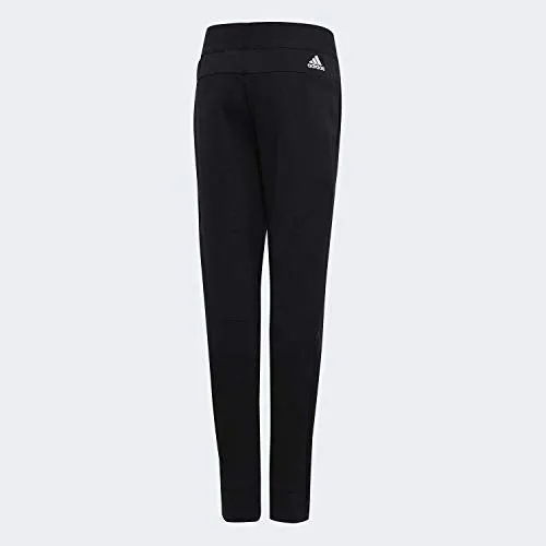 adidas Mädchen ID Stadium Print Hose, Schwarz/Weiß, 152 Nike Bekleidung