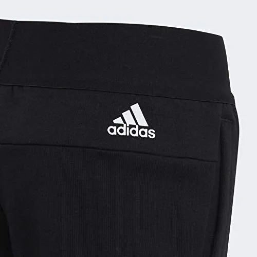 adidas Mädchen ID Stadium Print Hose, Schwarz/Weiß, 152 Nike Bekleidung