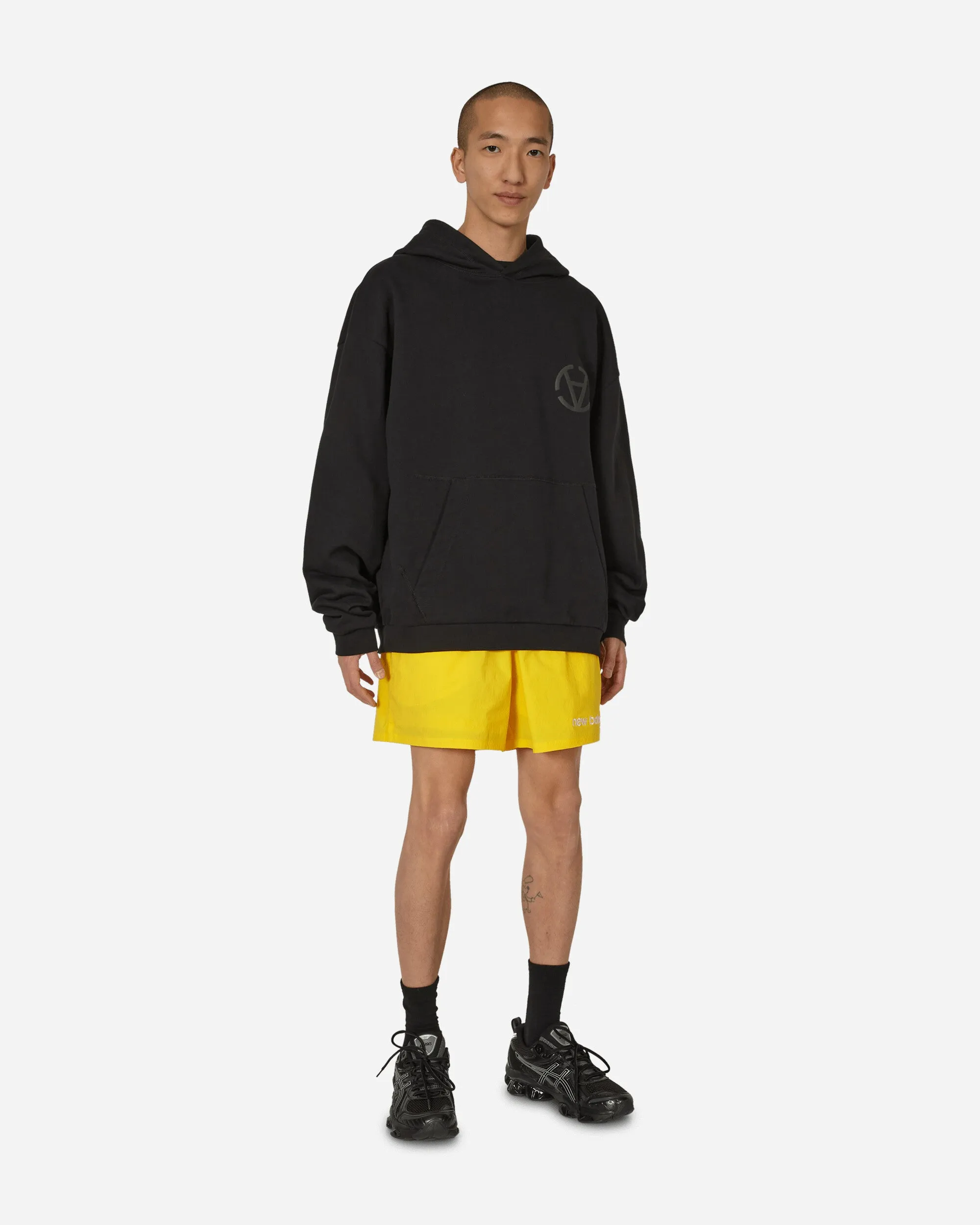Archiv Stretch Gewebte Shorts Echtgelb