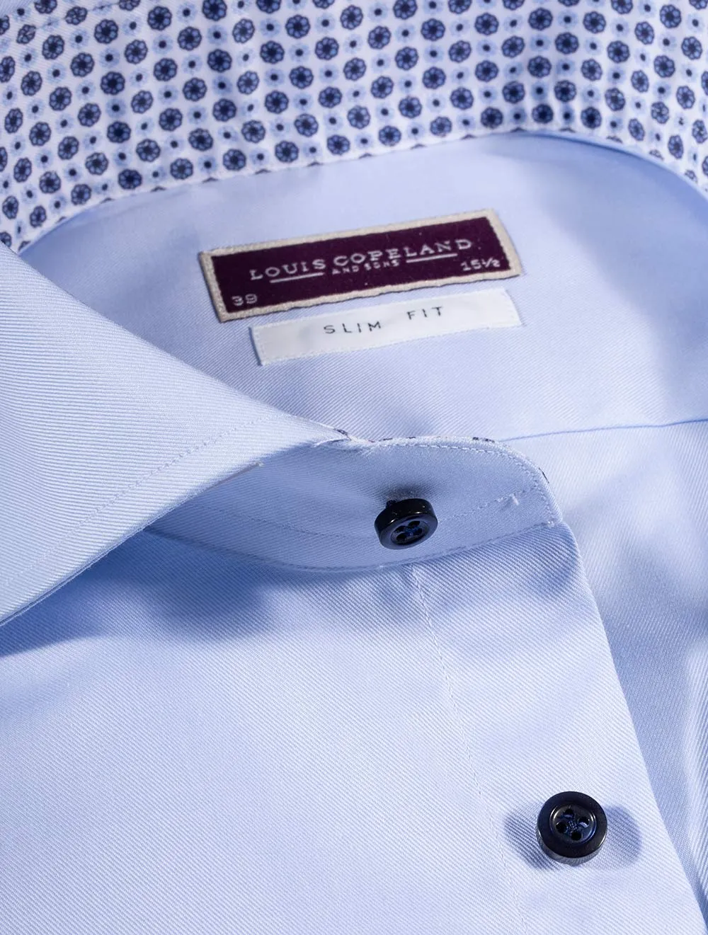 Baggio Journey Inlay Shirt-Blau