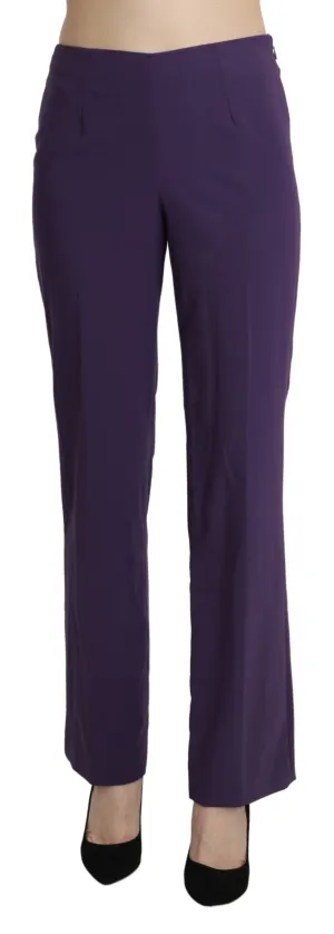 BENCIVENGA Elegante Hochtaillierte Gerade Damenhose