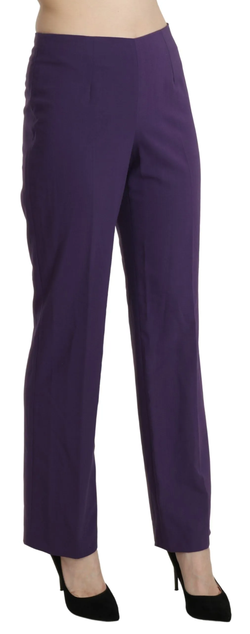 BENCIVENGA Elegante Hochtaillierte Gerade Damenhose