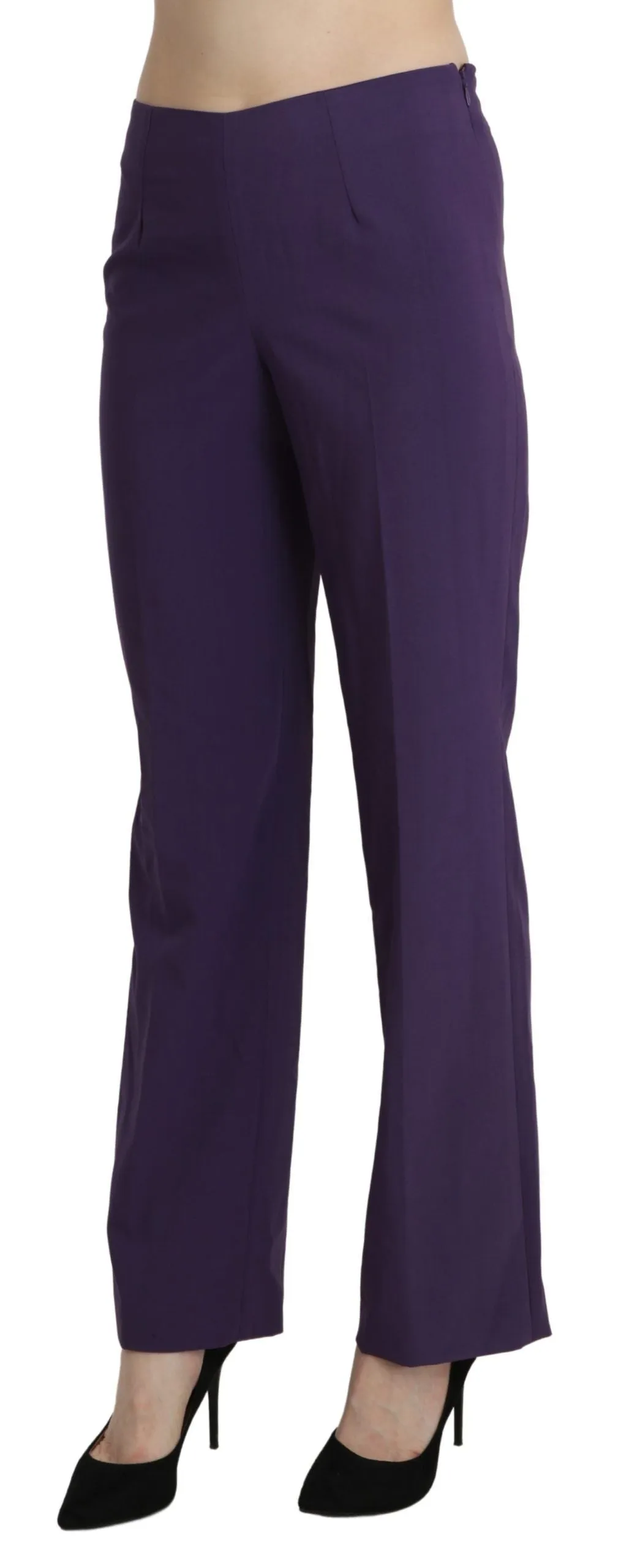 BENCIVENGA Elegante Hochtaillierte Gerade Damenhose
