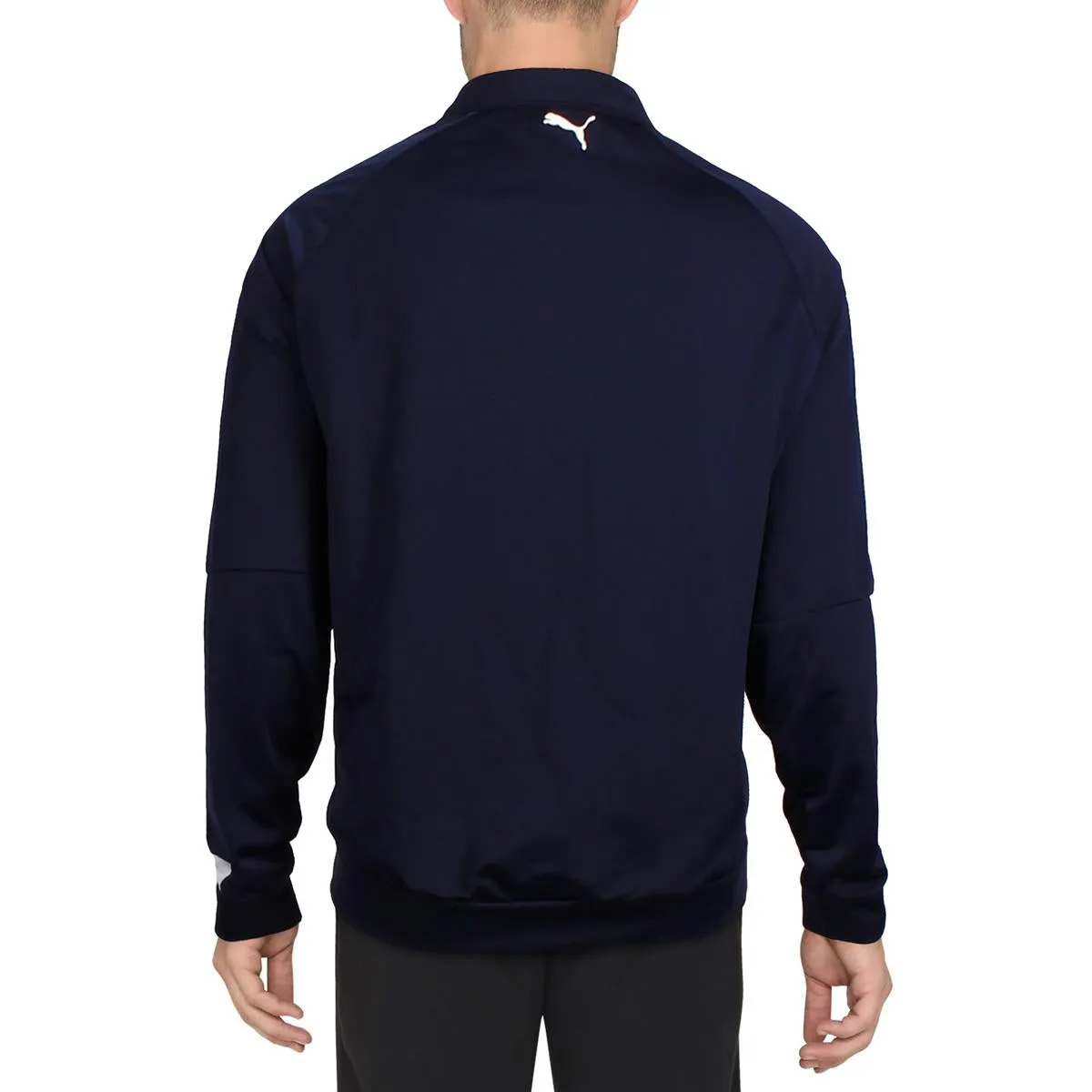 Große & Hohe Herren Logo Polyester Trackjacke