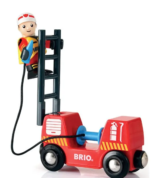 Brio Feuerwehr-Zug Set