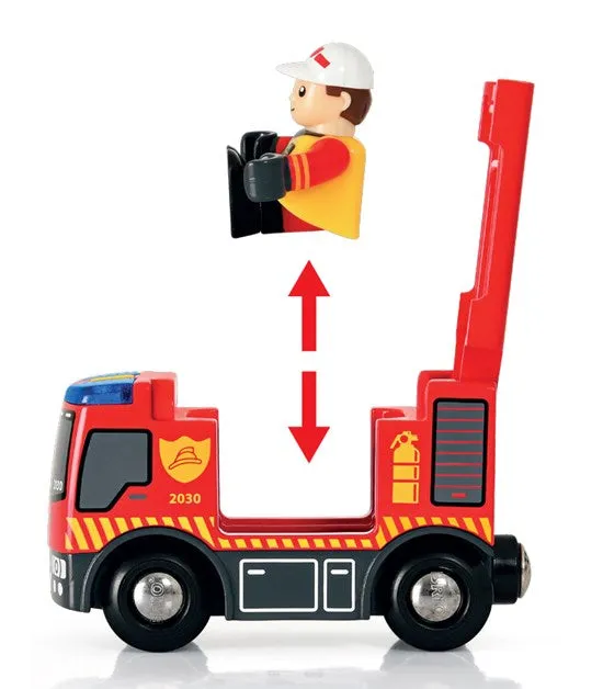 Brio Feuerwehr-Zug Set