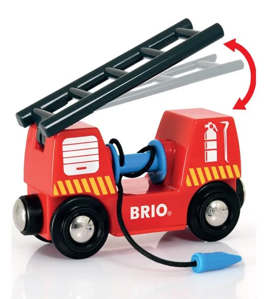 Brio Feuerwehr-Zug Set