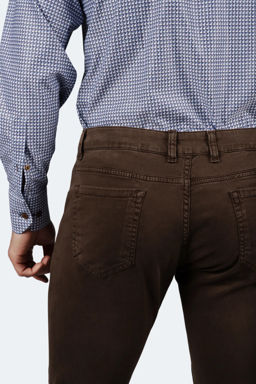 Braune Tencel-Hose