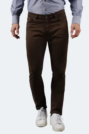 Braune Tencel-Hose