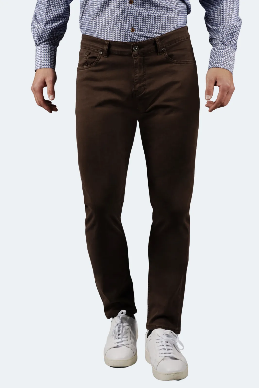 Braune Tencel-Hose