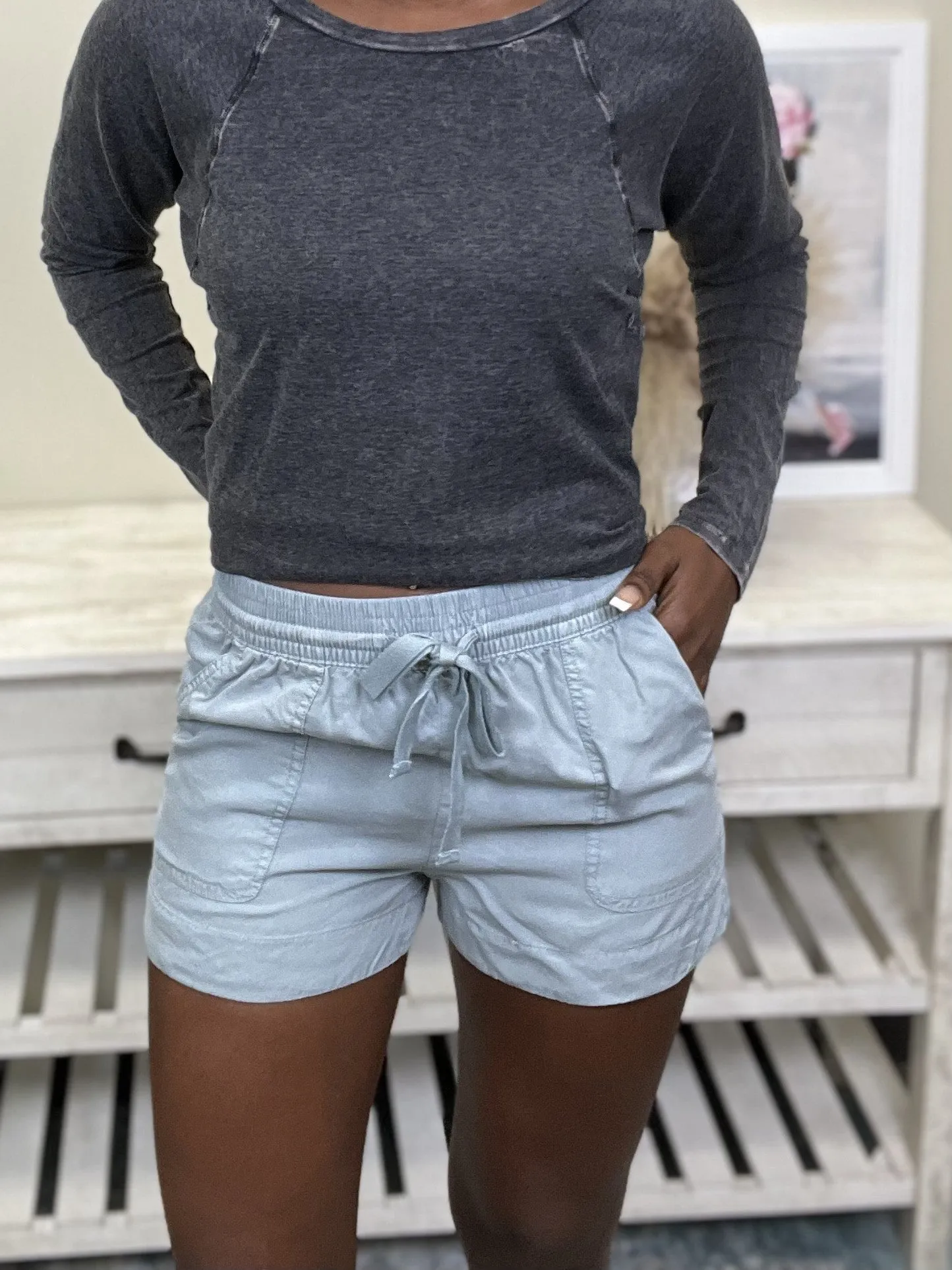 Können Sie mit den High-Waist-Shorts für Damen mithalten?