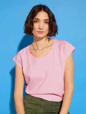 Catherine Bio-Baumwoll-T-Shirt | Blüte