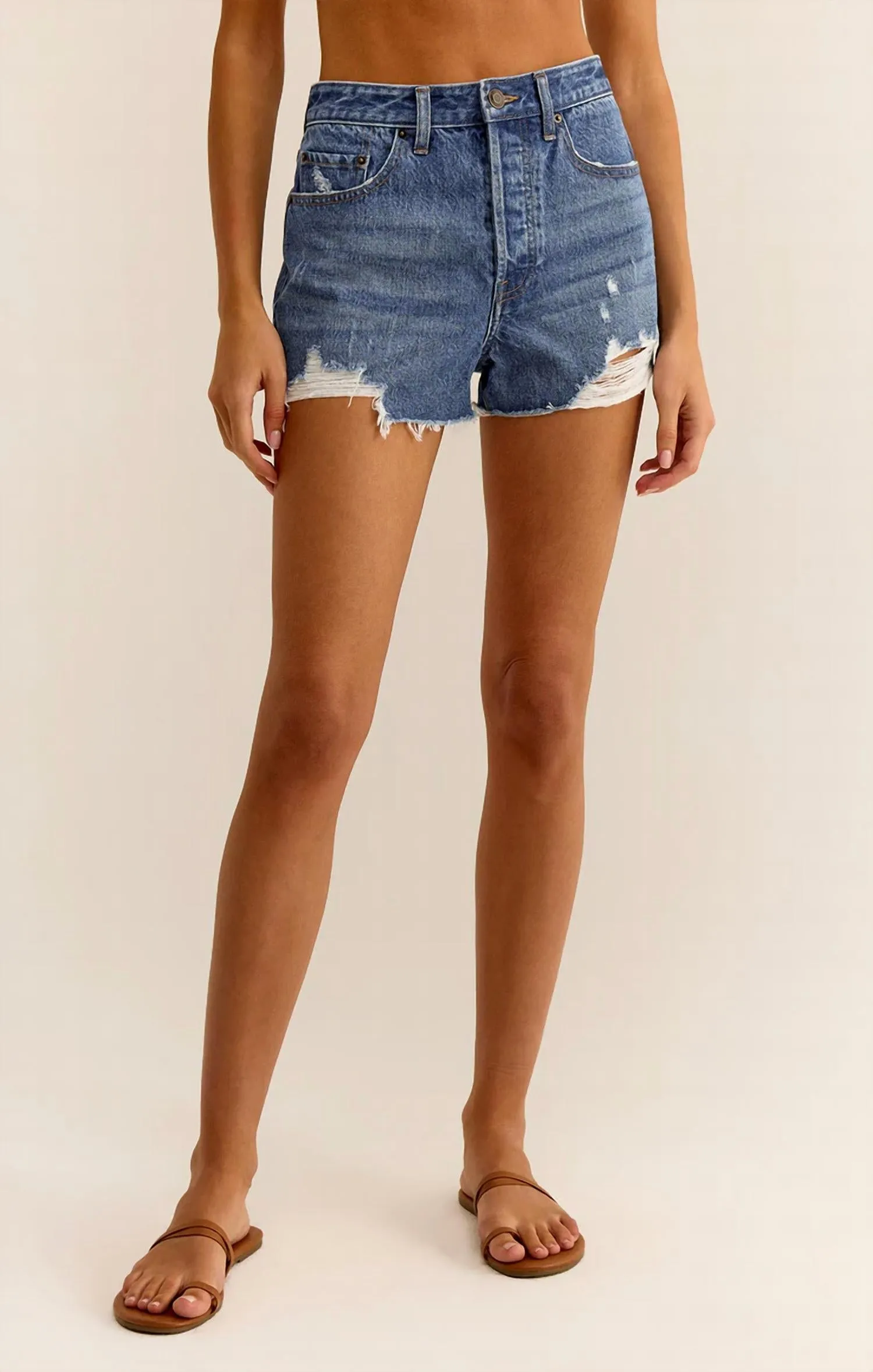 Klassische High-Waist Jeans