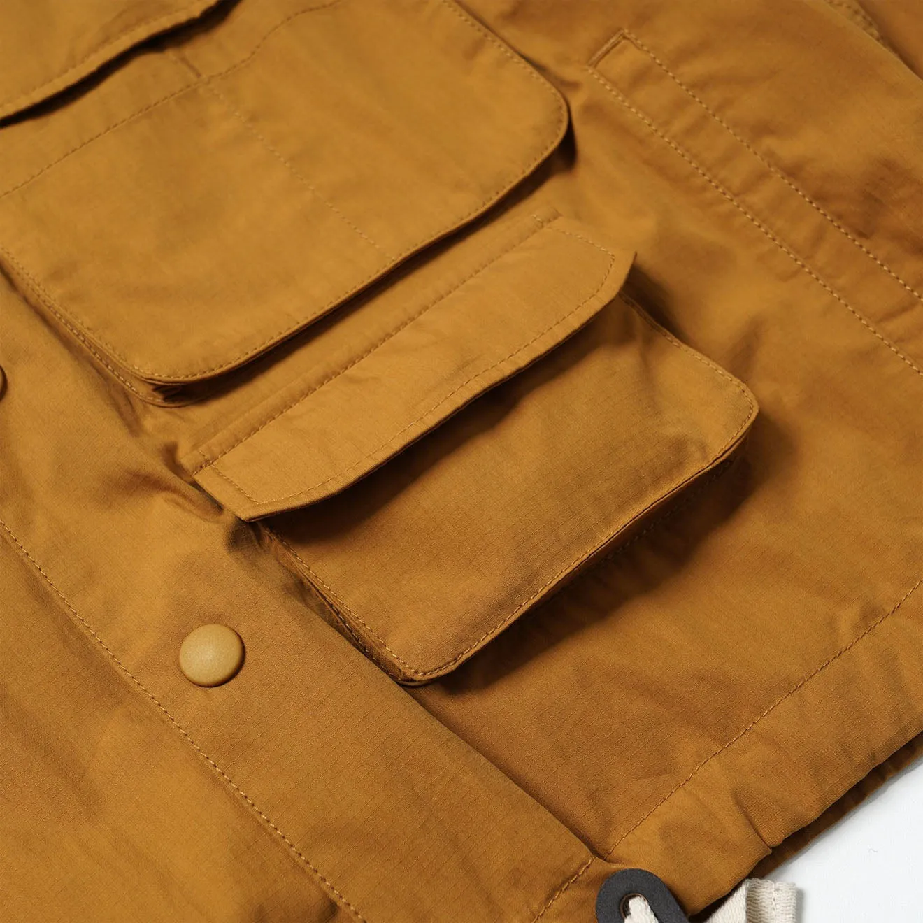 Kleidung Frizmworks Herren Frizmworks Watte Kapuzenparka Senf