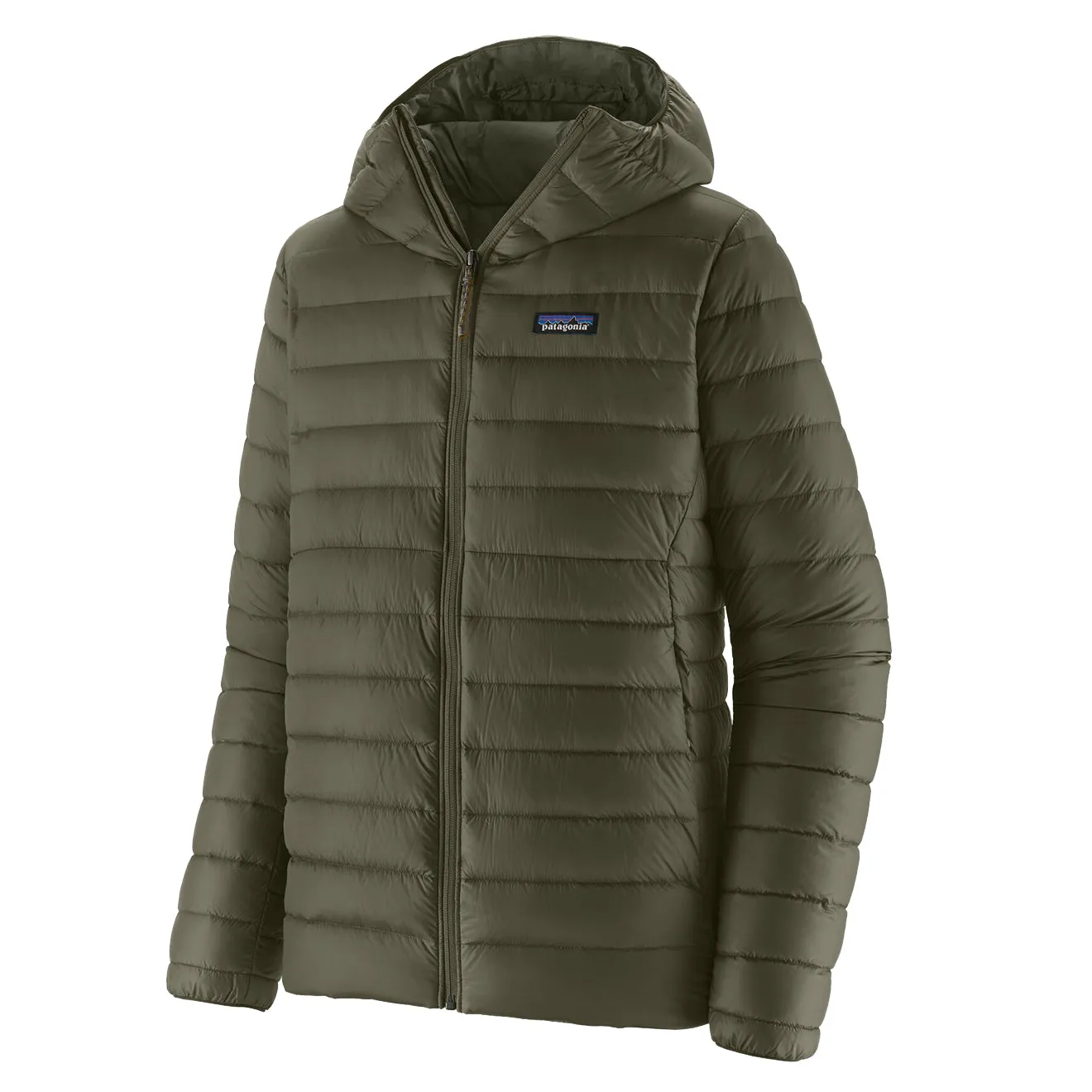 Bekleidung Patagoniajackets Herren Patagonia Daunenpullover mit Kapuze Kiefernnadelgrün