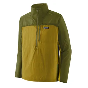 Bekleidung Patagoniajackets Herren Patagonia Houdini Stash 1/2-Zip Pullover Bundle Grün / Weidegrün