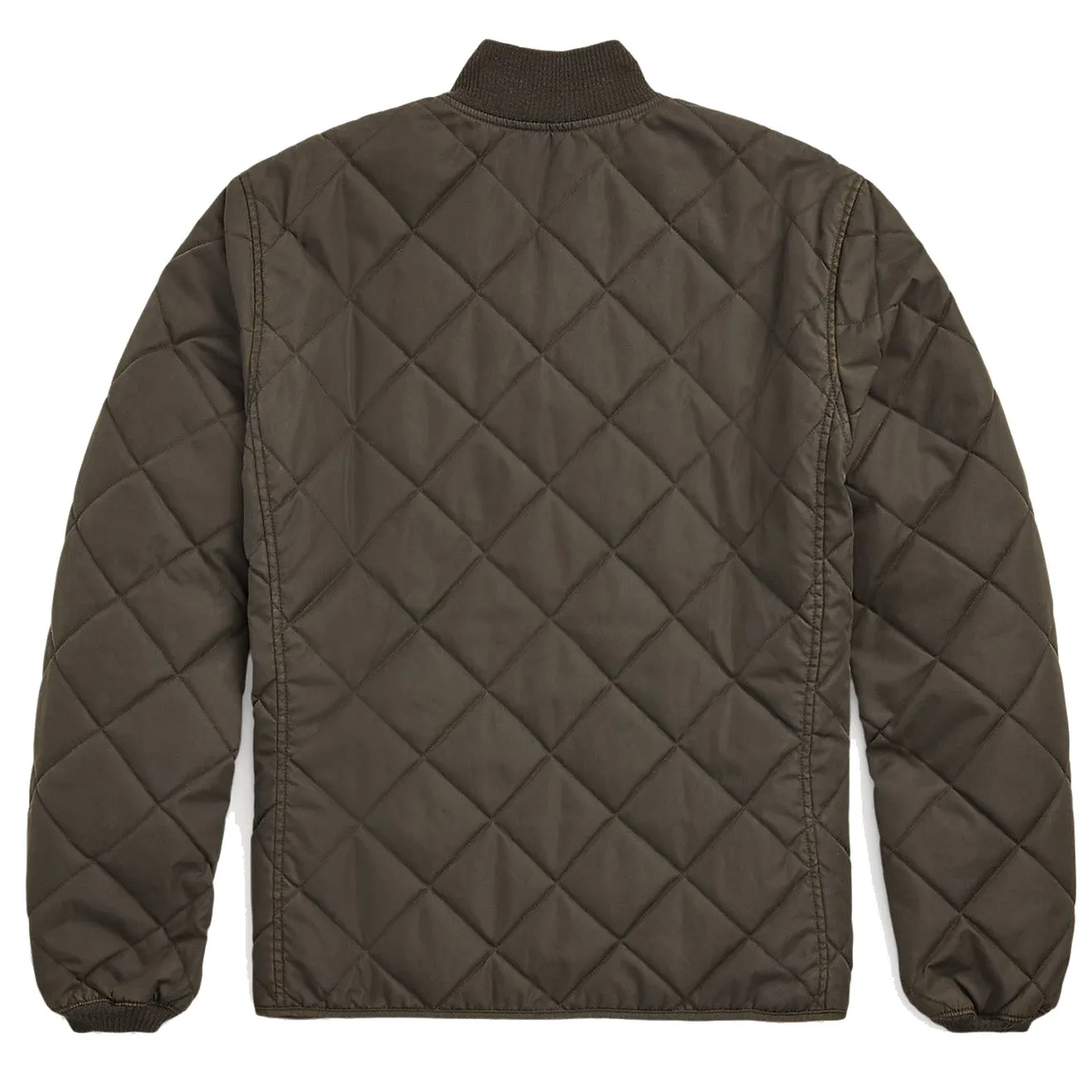 Bekleidung RRL von Ralph Lauren Herren RRL von Ralph Lauren Steppjacke aus Twill Vintage Schwarz