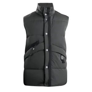 Bekleidung St95 Herren ST95 gefütterte Weste Schwarz