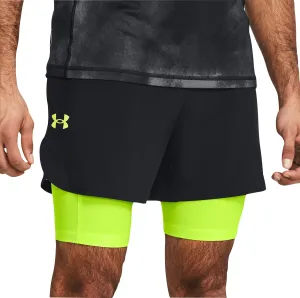 Bekleidung Under Armour Herren Under Armour Vanish Elite 2 In 1 Herren Laufshorts - Schwarz