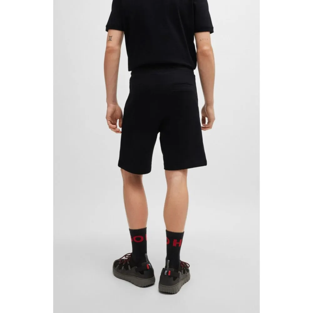 Baumwoll-Frottee-Shorts mit entspannter Passform und Logo-Detail