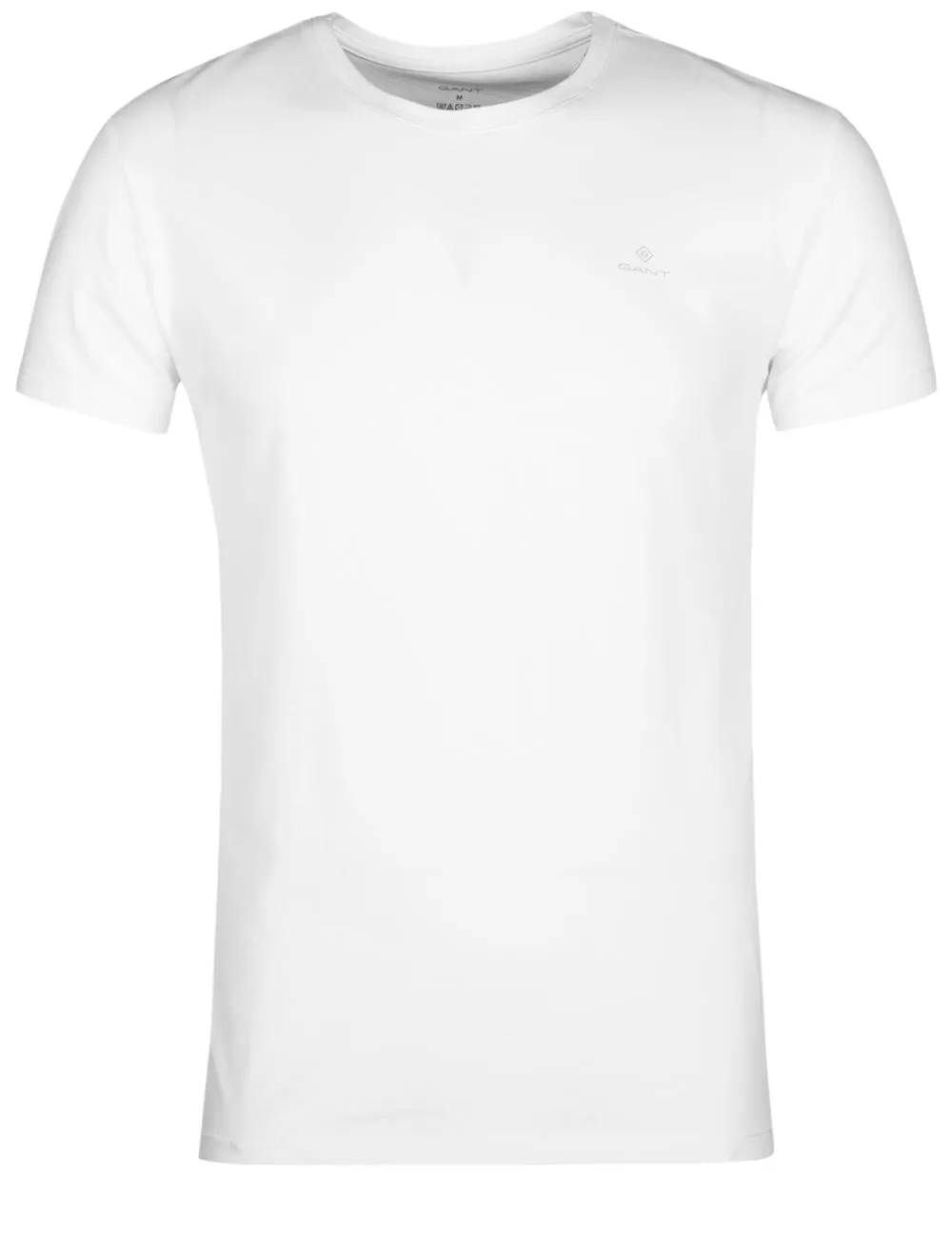 Crewneck T-Shirt 2er-Pack Weiß