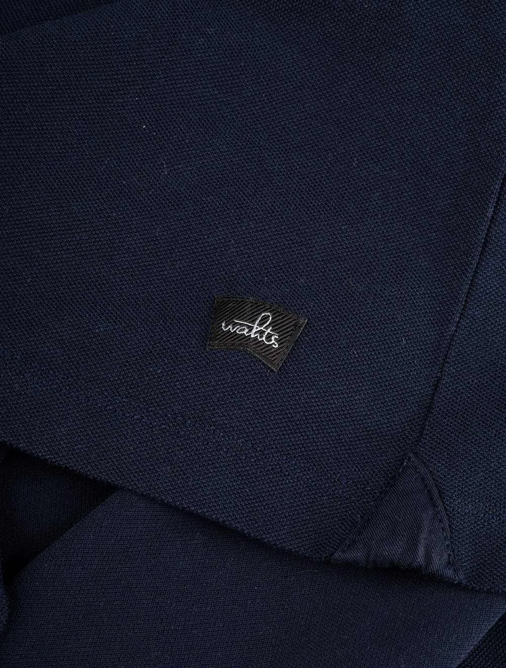 Dean Piqu�� T-Shirt Marineblau