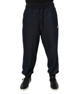 Dolce & Gabbana Jacquard Jogger Herren Sweatpants Herrenhose