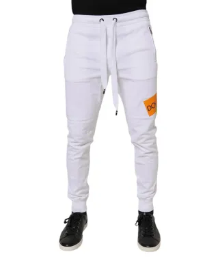 Dolce & Gabbana Logo-Band Jogger Baumwoll-Sweatpants Herren (Secondhand)