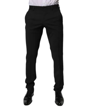 Dolce & Gabbana Polyester-Band Formelle Herrenanzughose