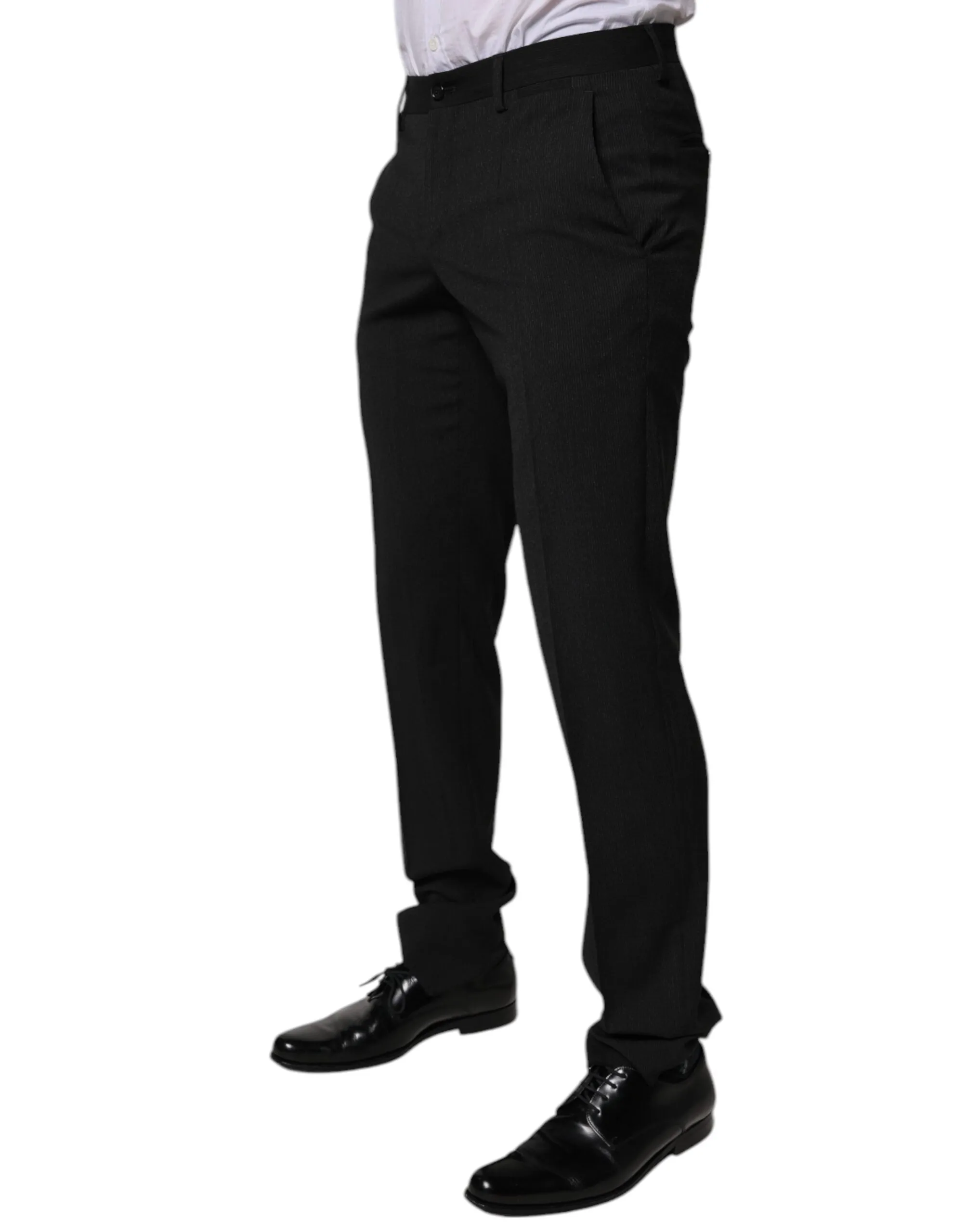 Dolce & Gabbana Polyester-Band Formelle Herrenanzughose