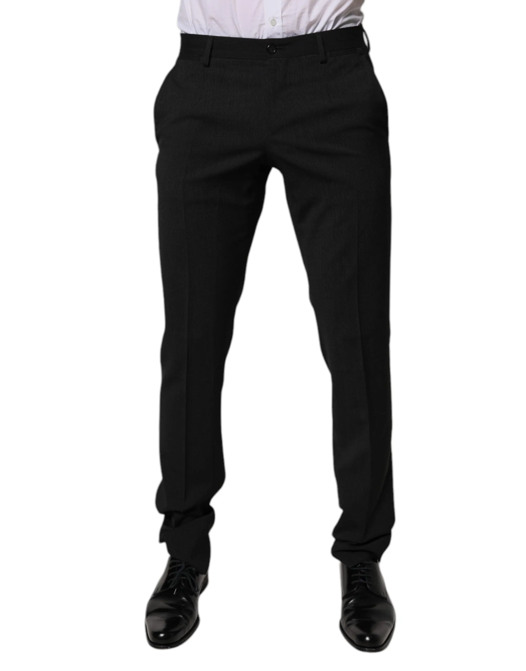 Dolce & Gabbana Polyester-Band Formelle Herrenanzughose