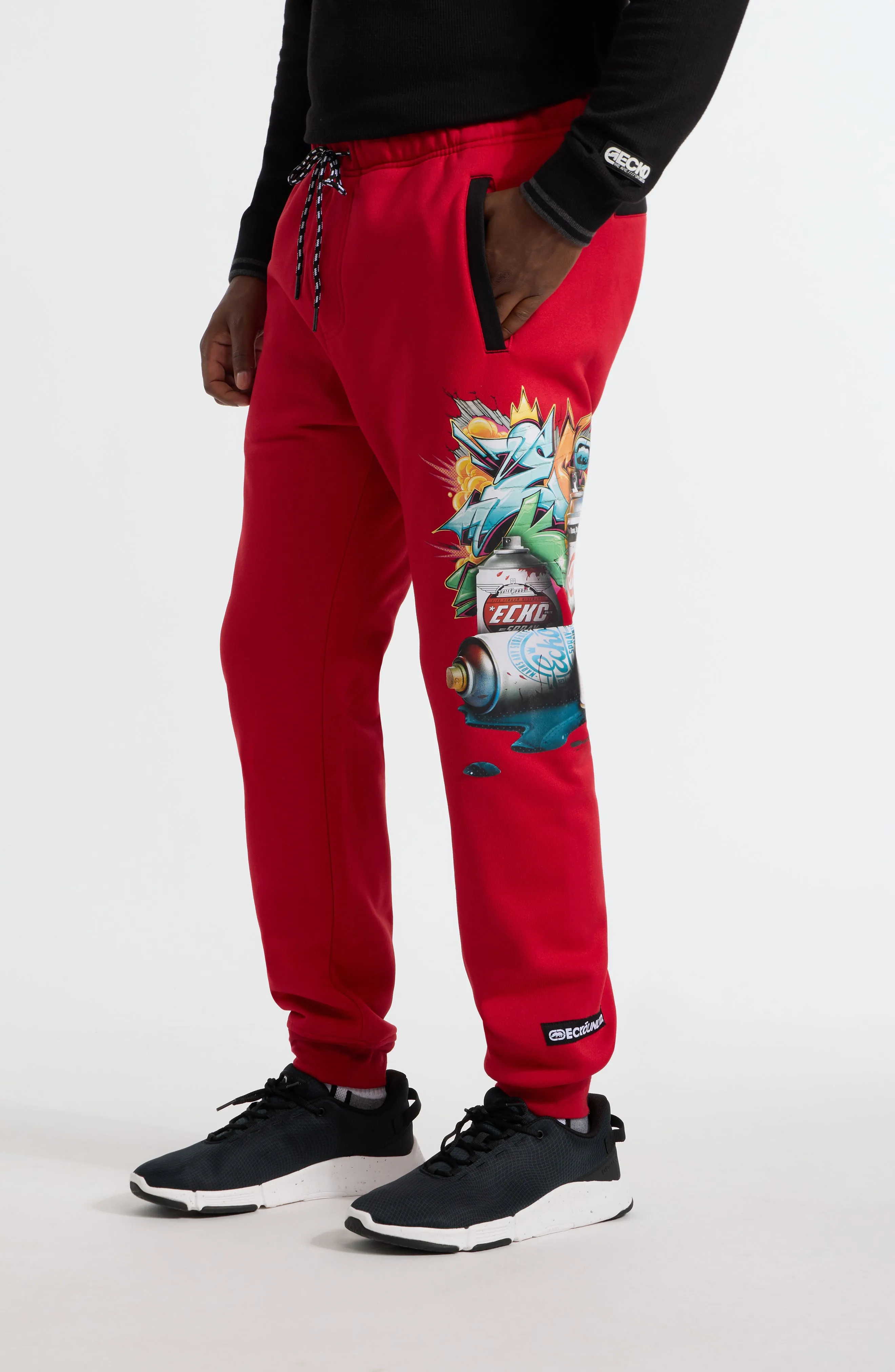 Ecko Unltd. Herren Spray Town Down Jogginghose
