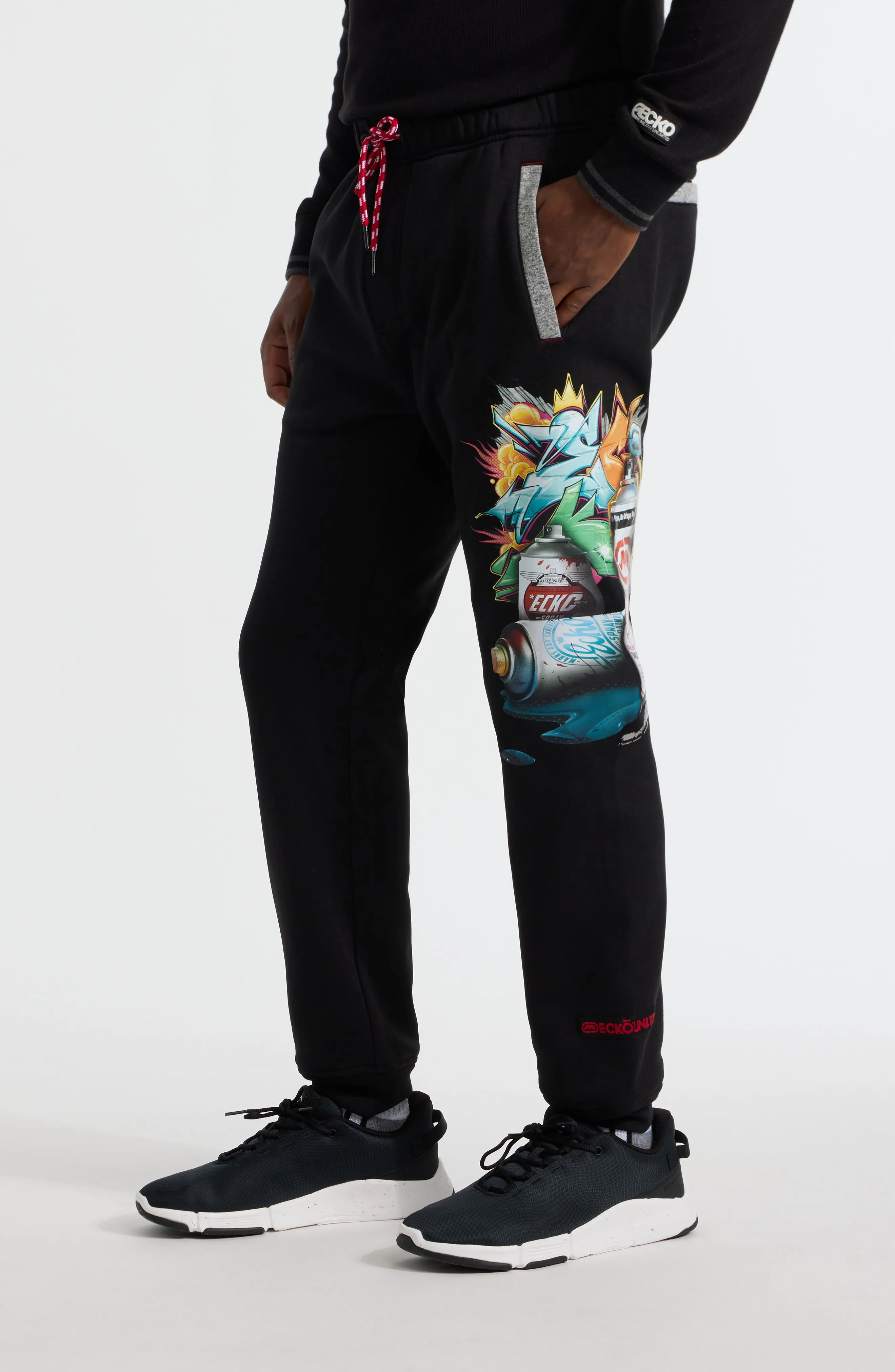 Ecko Unltd. Herren Spray Town Down Jogginghose