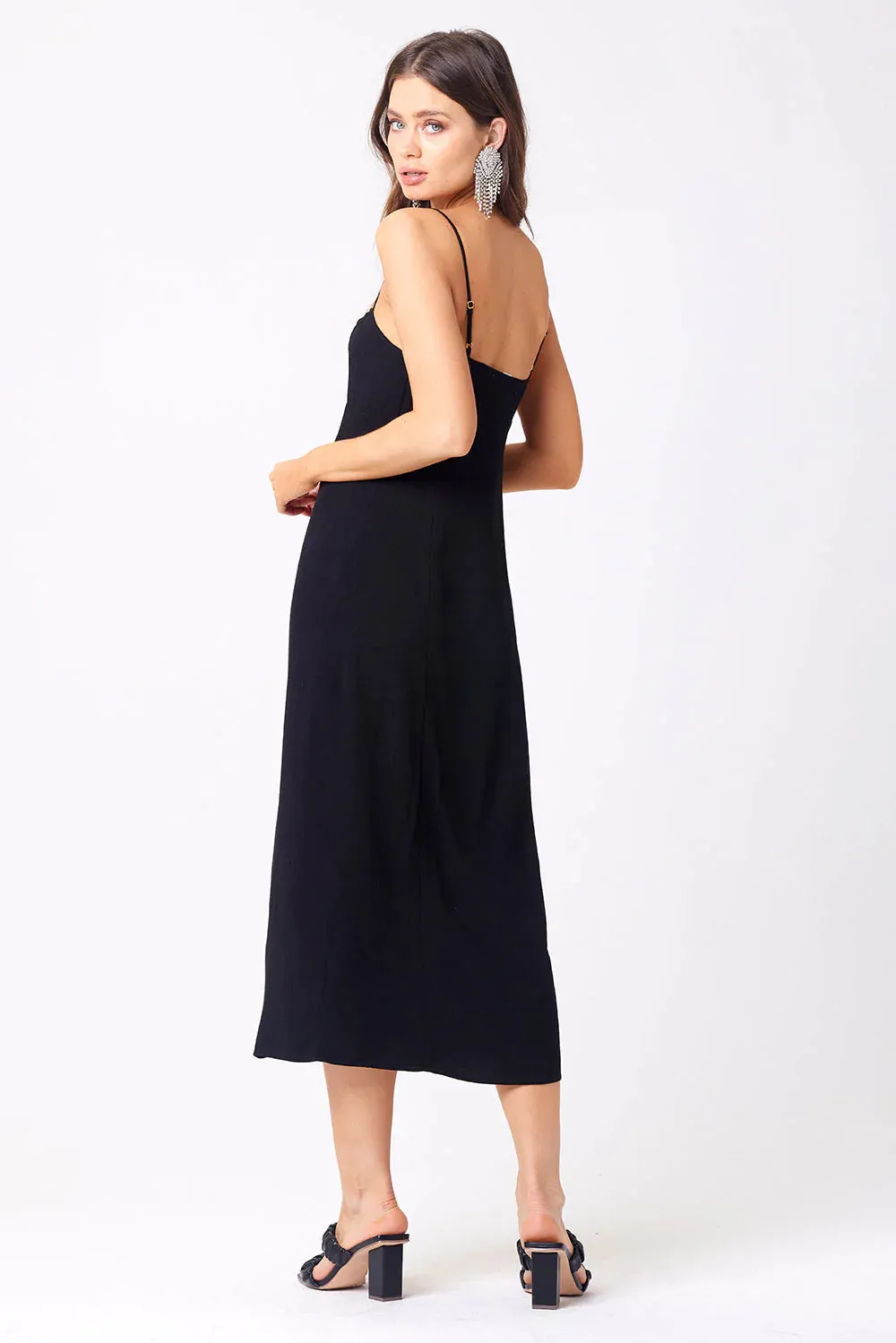 Ellie Midi-Kleid