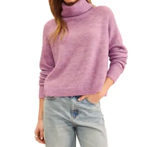 Emmett Rollkragenpullover in Zuckerwatte