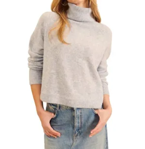 Emmett Rollkragenpullover in Chambray