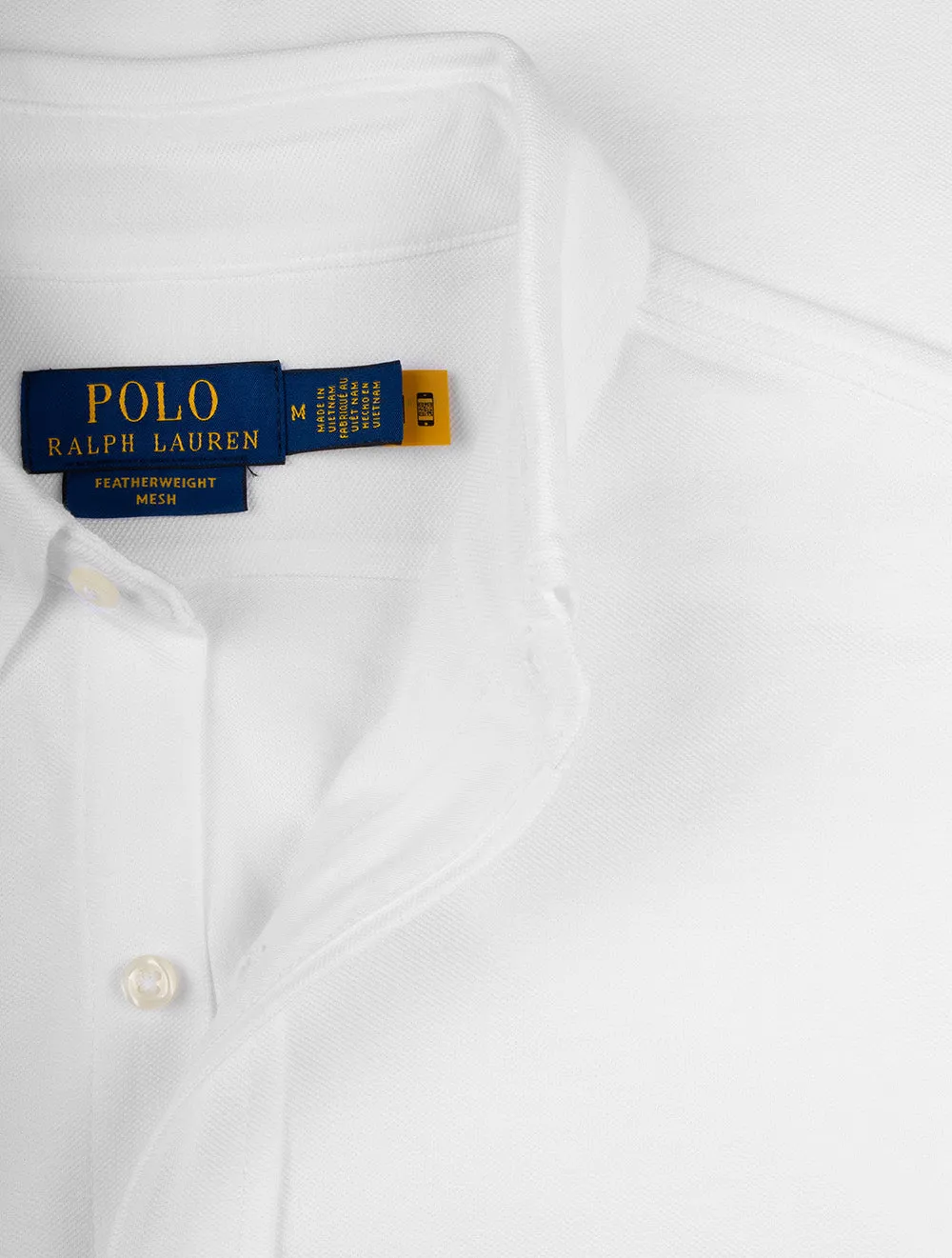 Leichtes Langarmshirt aus Mesh in Off-White