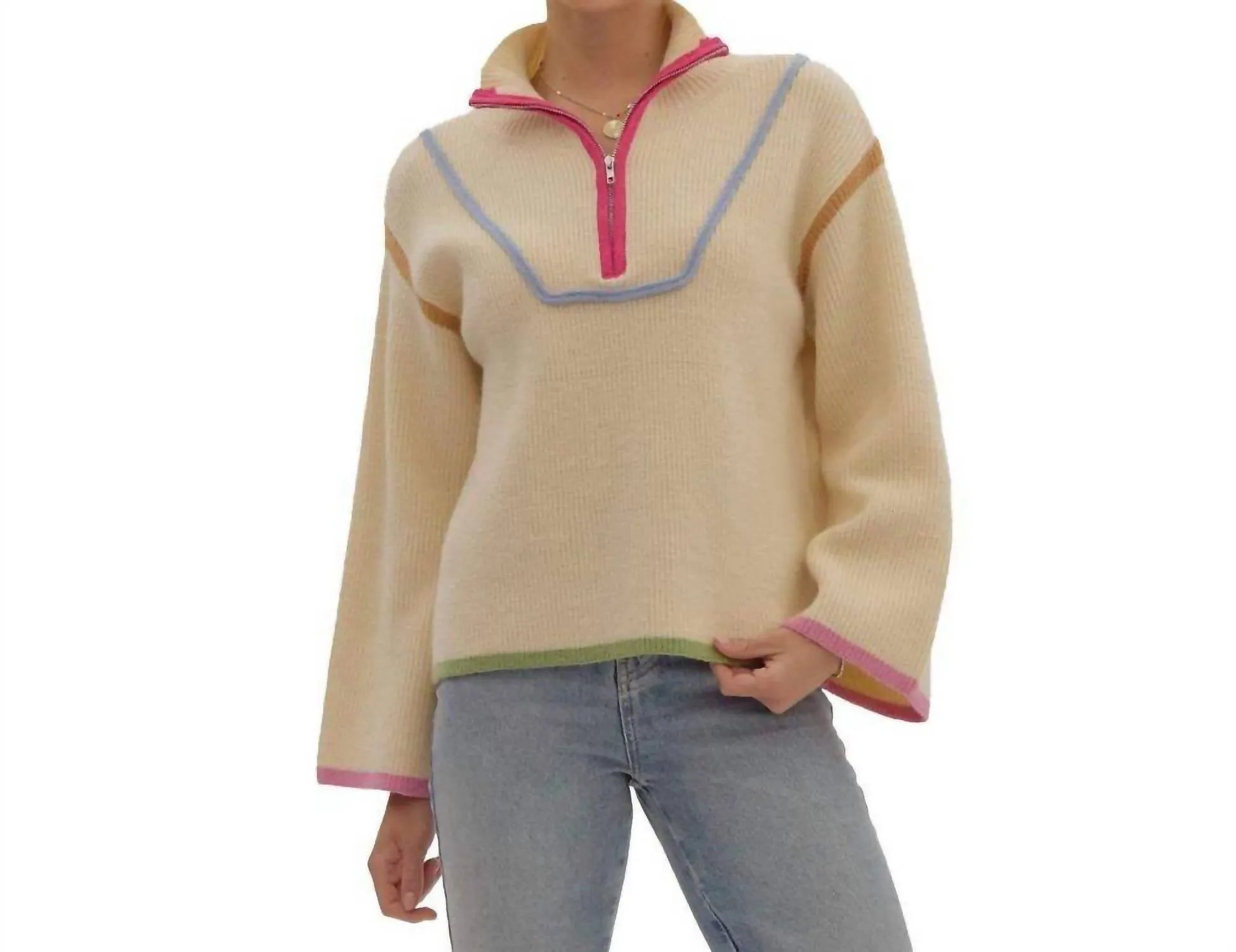 Hailey Pullover in Weiß