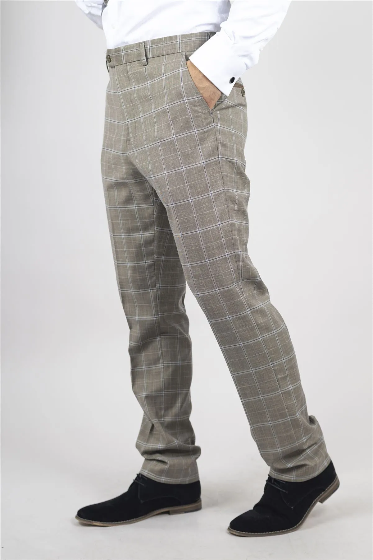 Hode Hosen Karriert Casual Formelle Hose