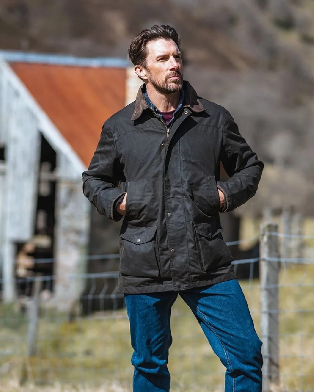 Hoggs of Fife Caledonia Wachsjacke Hoggs of Fife
