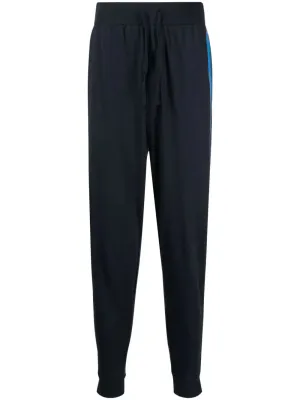 HUGO BOSS Herren Authentische Dunkelblaue Lounge Jogginghosen