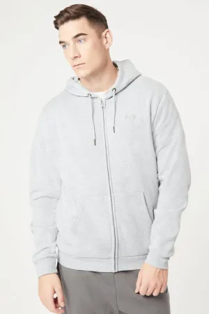 INSPORT HERREN ALASKA FULL ZIP HOODED GRAU JACKE