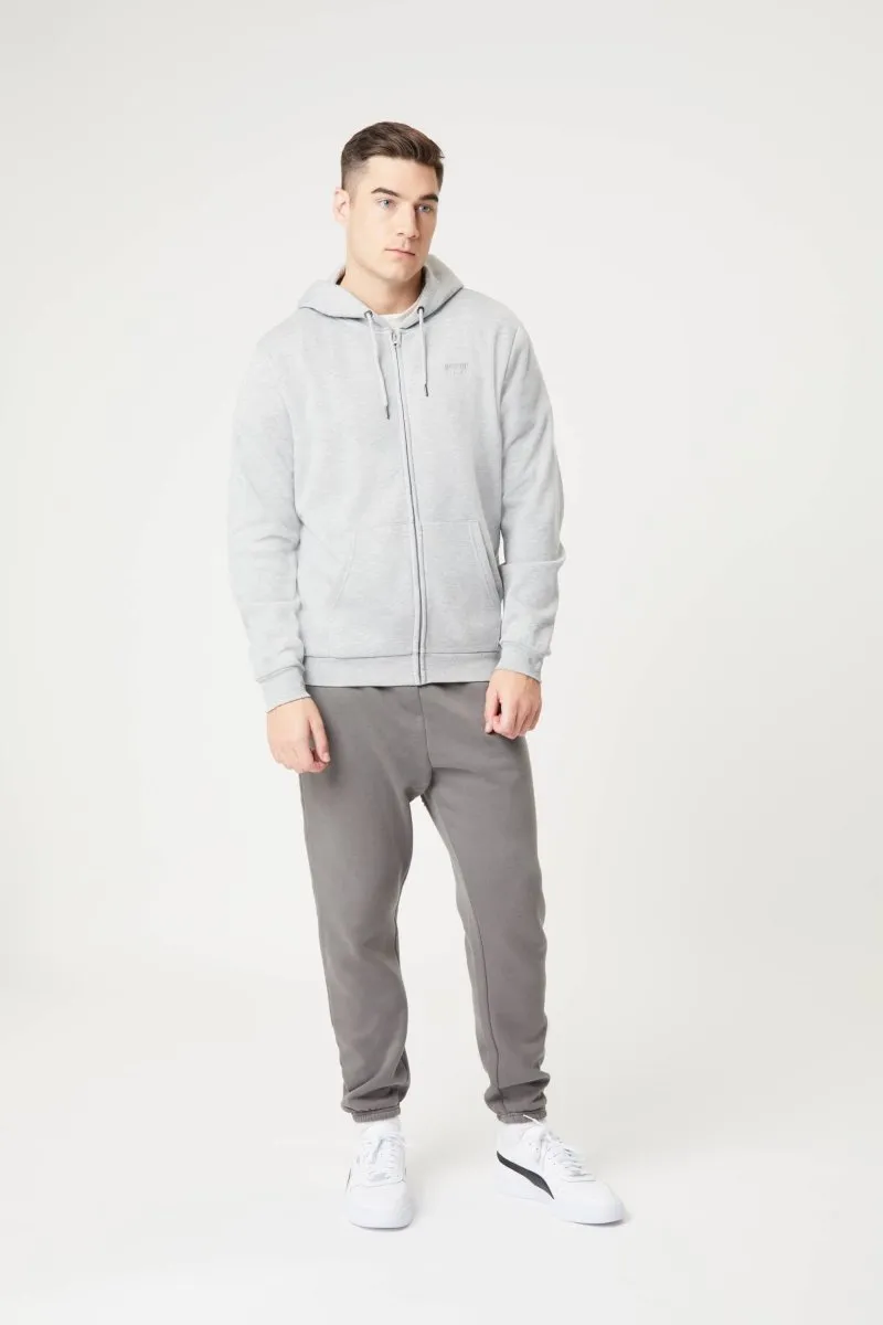 INSPORT HERREN ALASKA FULL ZIP HOODED GRAU JACKE