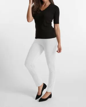 Jasmine Pant - Paramount Strick in Weiß