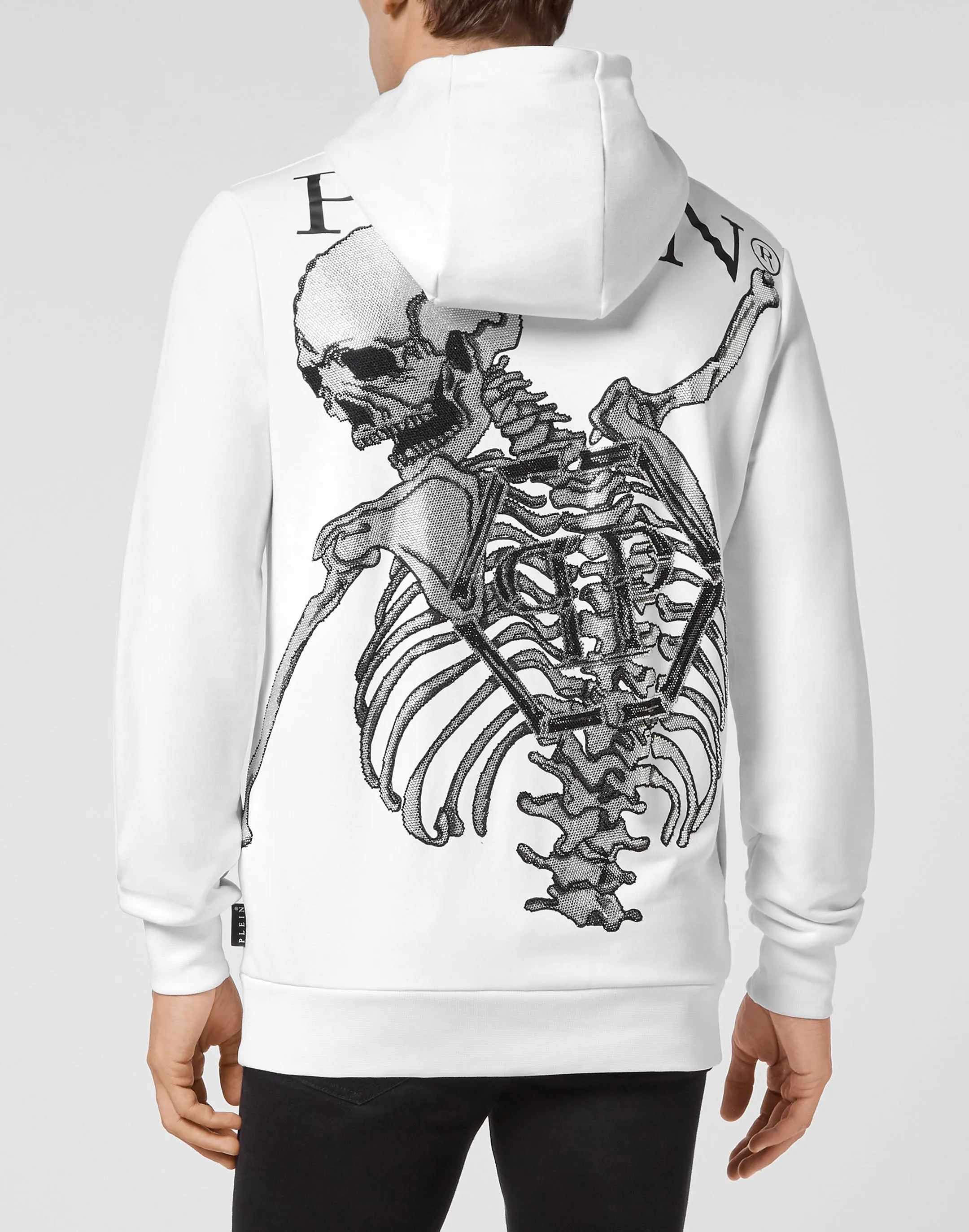 Joggingjacke mit vollem Reißverschluss Stones Skeleton