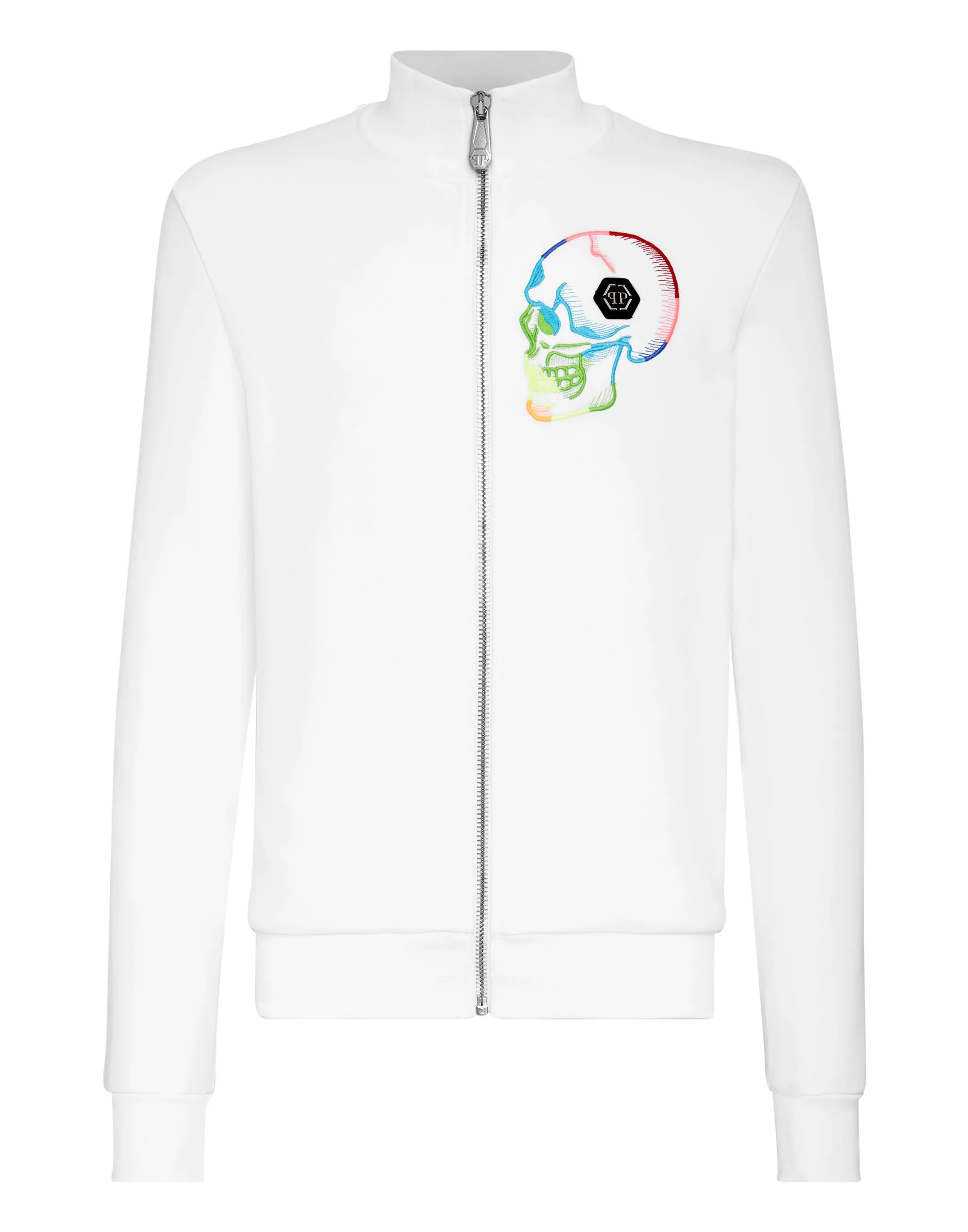 Joggingjacke mit Totenkopf