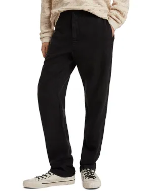 John Varvatos Hose mit Seitennähten und Tasche aus Leinen-Mix
