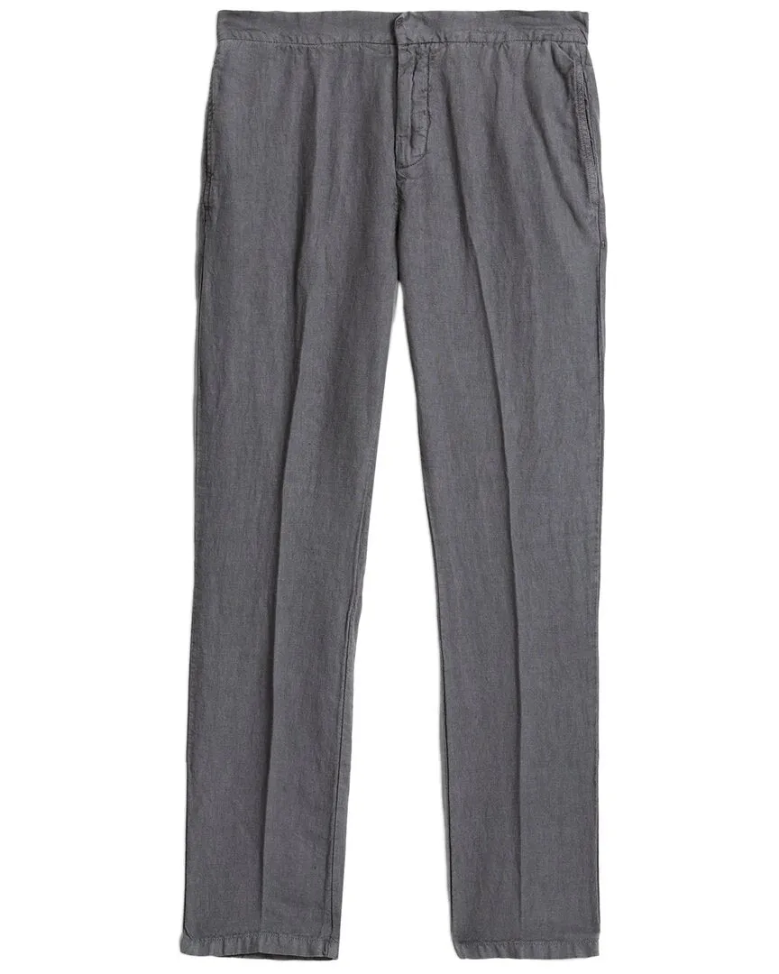 John Varvatos Hose mit Seitennähten und Tasche aus Leinen-Mix