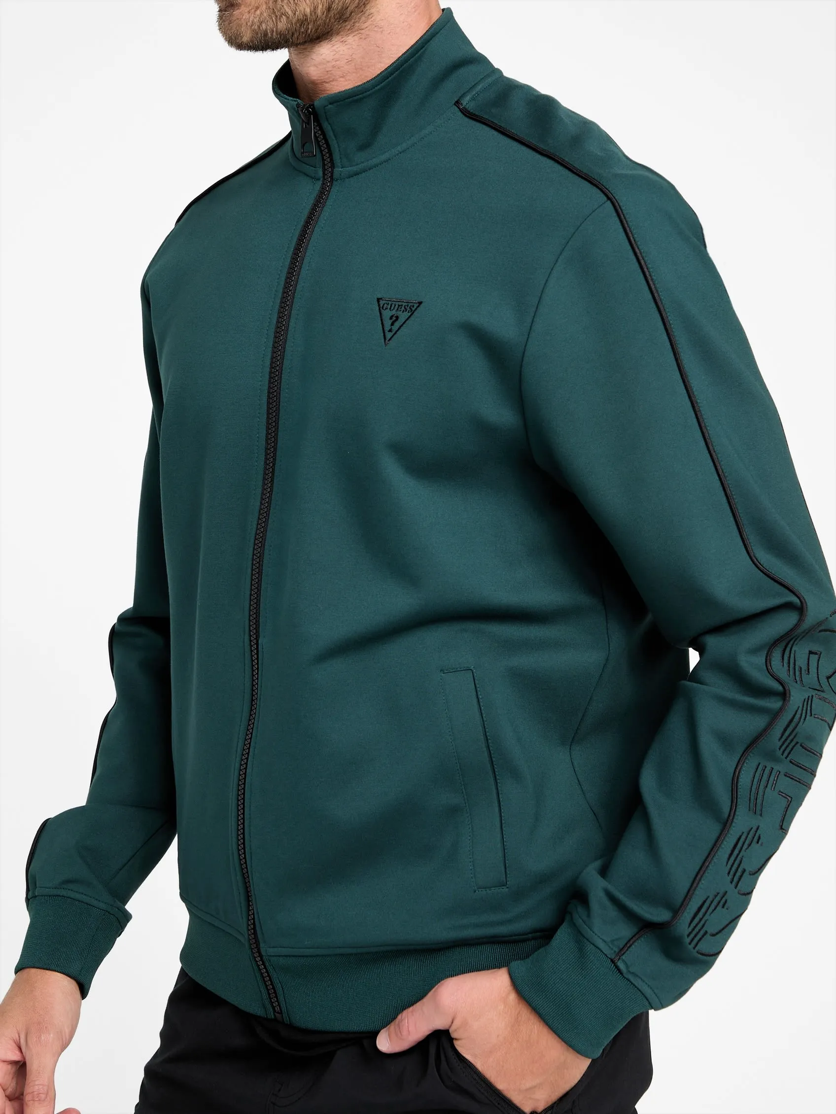 Jose Logo Reißverschlussjacke