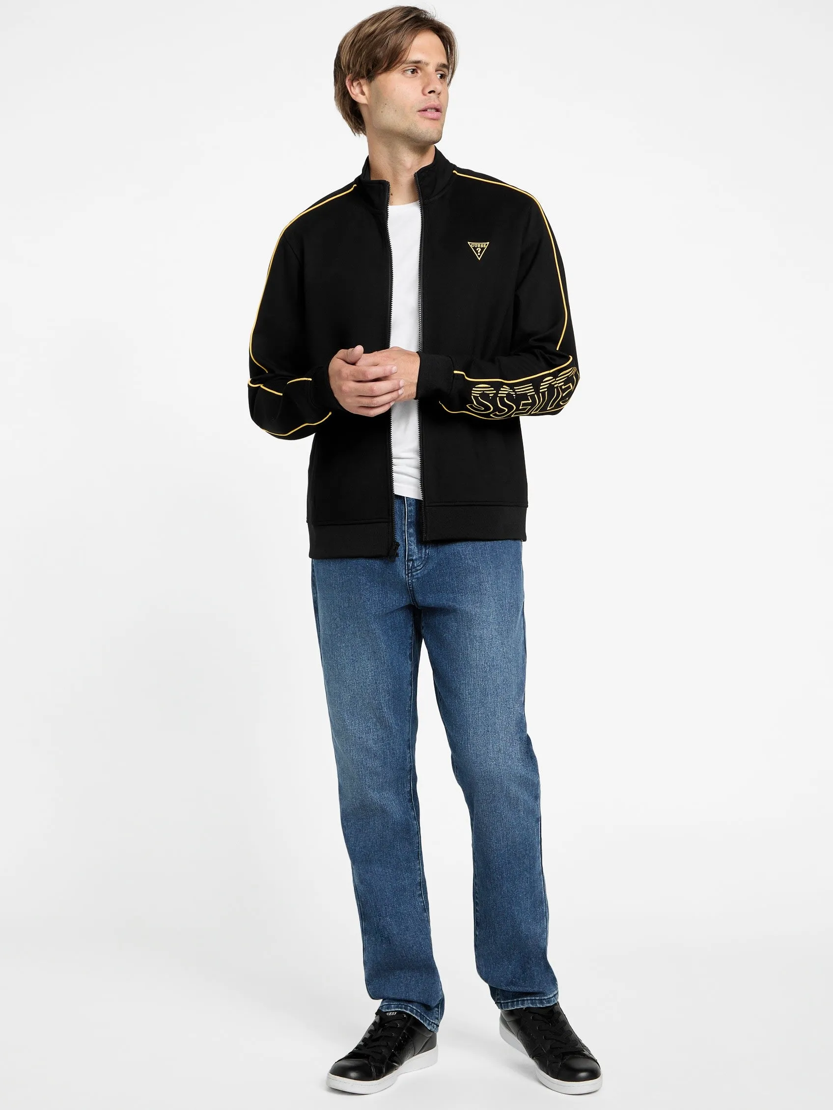 Jose Logo Reißverschlussjacke